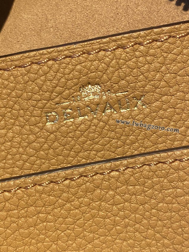 Delvaux經典款Cool Box荔枝紋手提女包 德爾沃專櫃手提肩背手袋女包 bxs1031